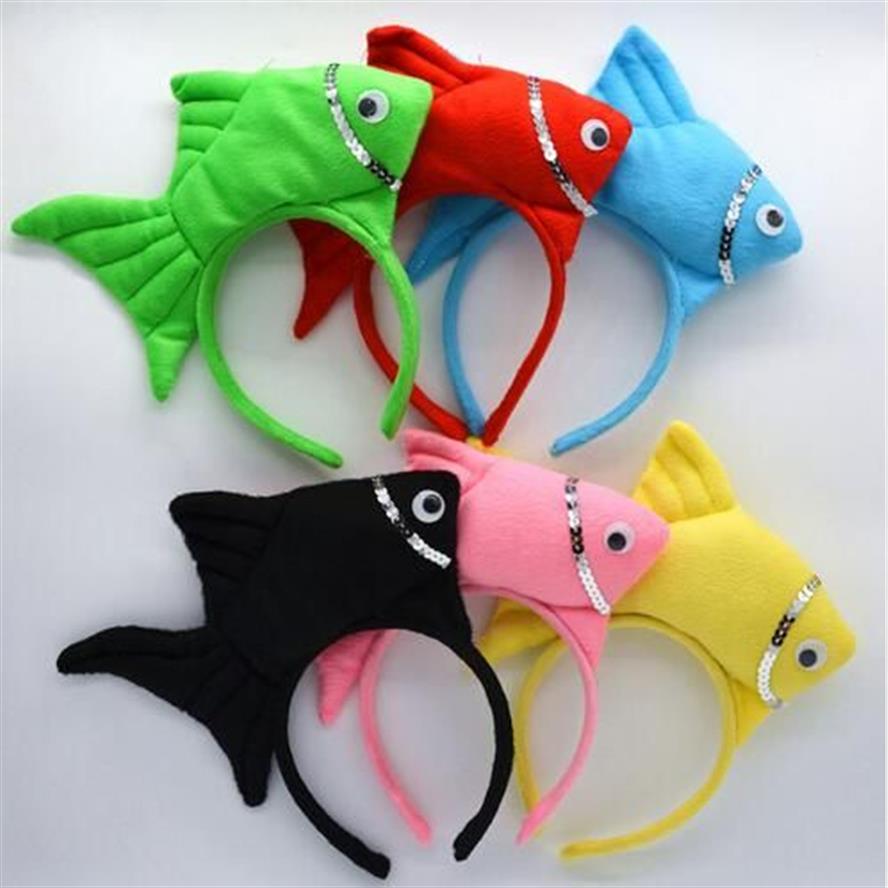 Animal Ocean Sea Fish Headband Kids Adults Boy Girl Cosplay Headwear Birthday Party Hair Accessories Halloween Christmas GB4572432