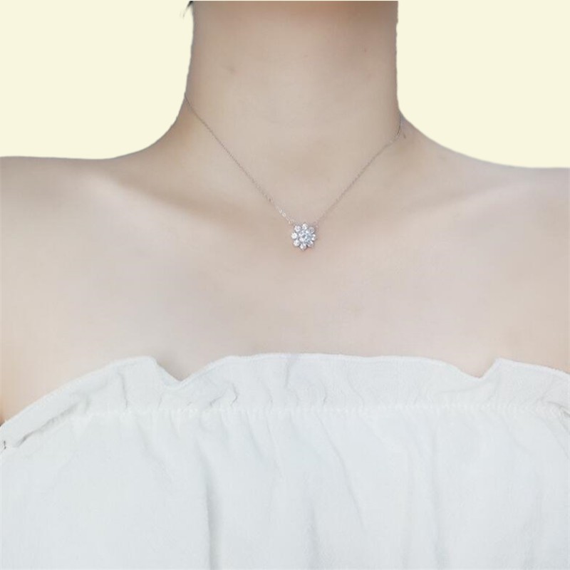 Espumante infinito marca conjunto de jóias de luxo real 925 prata esterlina corte redondo branco topázio cz diamante brinco feminino clavícula 7686514