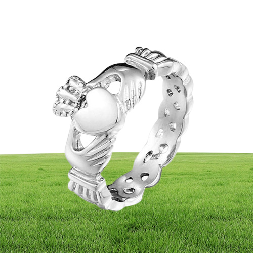 Diseñadores de marca enteros Damas Claddagh Rings de calavera de acero inoxidable para mujeres Fiesta de bodas 2903824