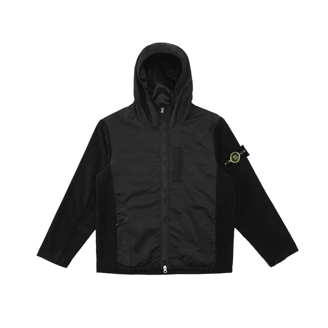 Designer jacket, corduroy jacket, vintage jacket, knitted jacket, sprinter jacket, zippered jacket, top version, European and American sizes