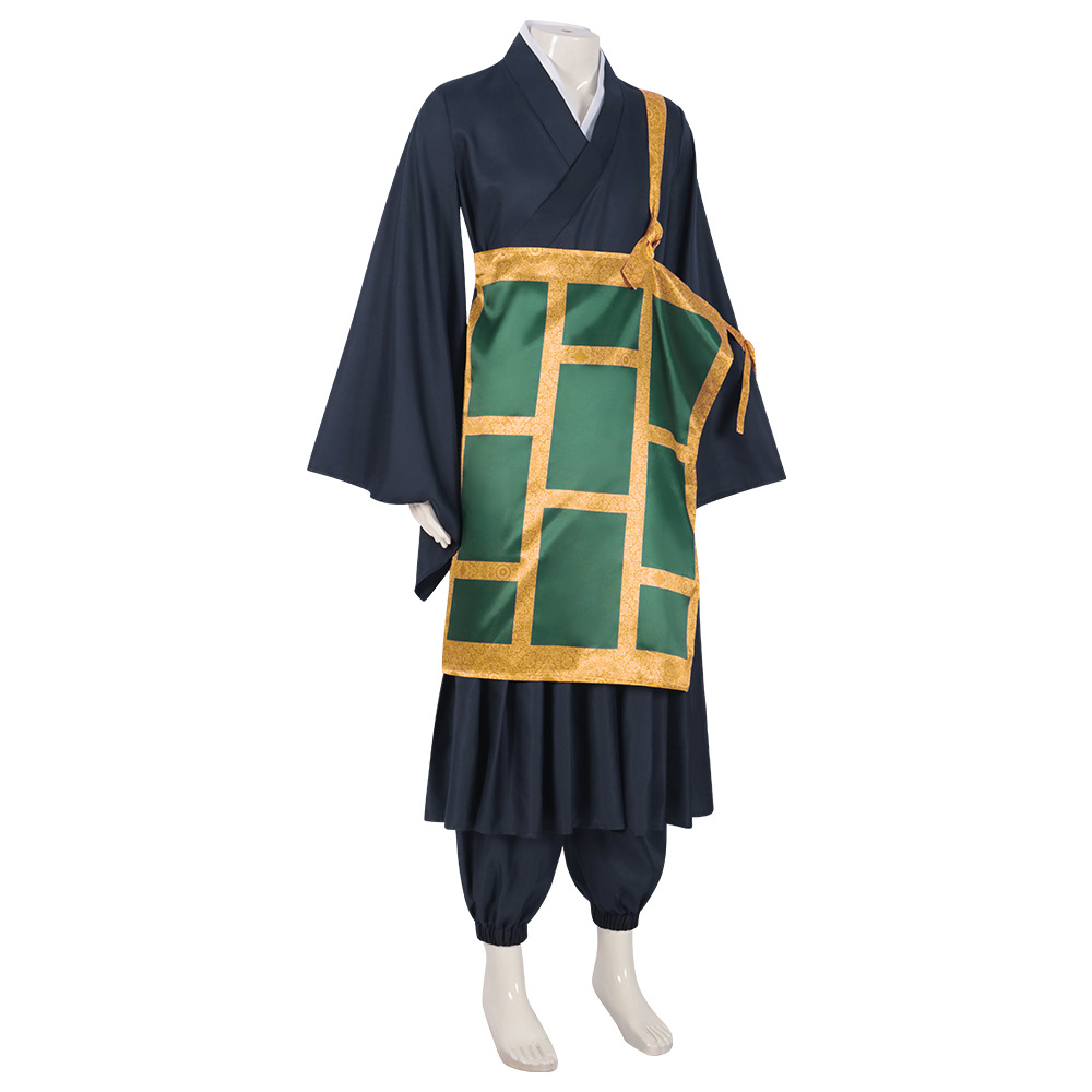 أزياء أنيمي jujutsu kaisen cosplay geto suguru مجموعة كاملة من كوزبلاي kimono للرجال