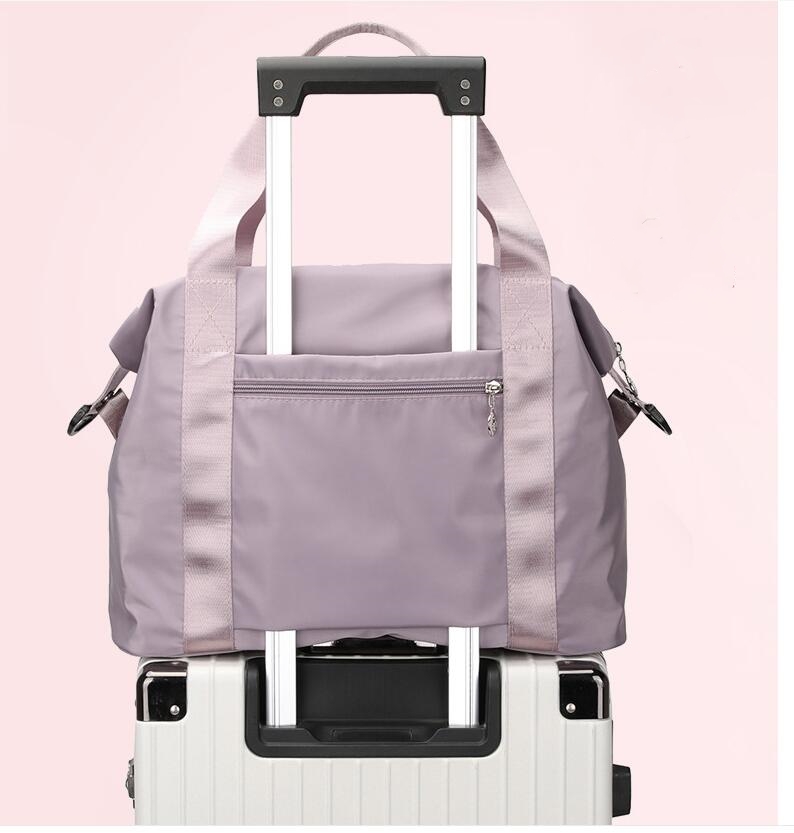 LUwomen-1823 Esportes Saco de Fitness Portátil Oxford Pano Sacos Ao Ar Livre Grande Capacidade Saco de Nylon Viagem Yoga Bolsa de Ombro