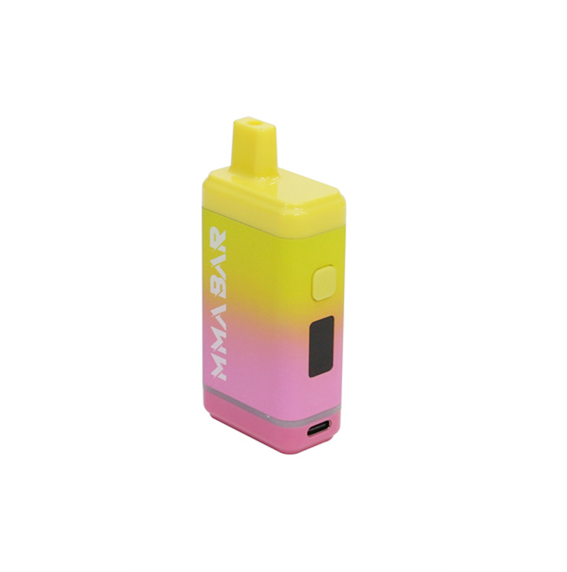 MMA BAR E Sigarettendoos Mod Batterij Oplaadbaar met scherm Variabele spanning Verwarm VV 510 Draad Vape Dikke olie 0,5 / 0,8 / 1,0 ml cartridges