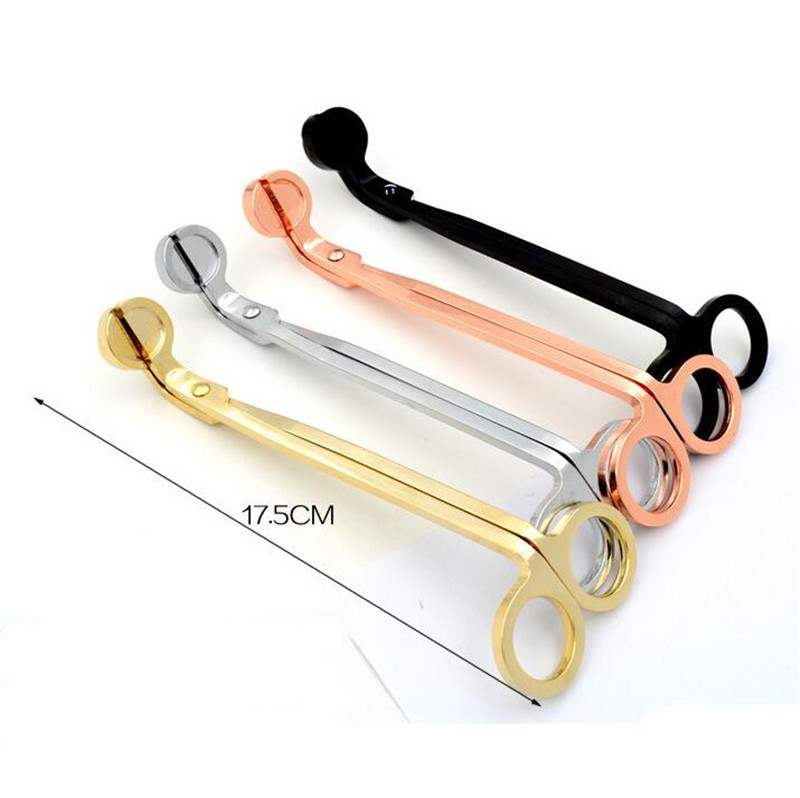 Portable Stainless Steel Candle Wick Trimmer Oil Lamp Trimmer Scissors Cutter Tool Hook Trim Wicks Lengthen The Life Of Candle Tool