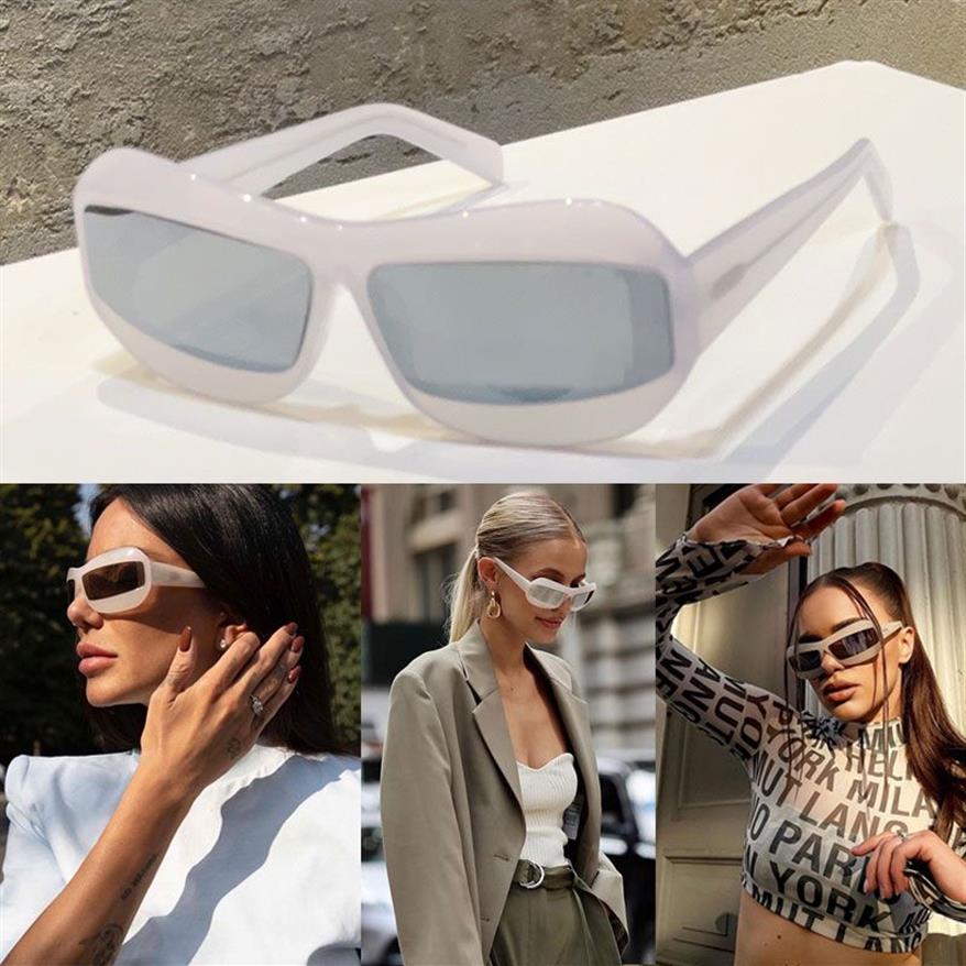 カラーローザペタロオペールアイウェアメガネOcchiali Runway Sunglasses Spr30y Modernist StyleユニークフラッシュフレームUVA UVB保護10234y