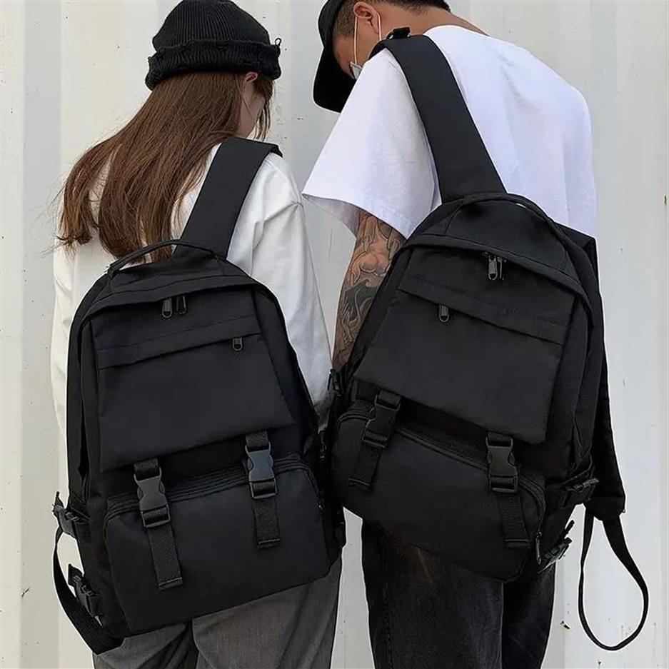 Backpack Cool Men Women School Ladies Casual Student Bag Travel Girl Boy Book Female Male Trendy Large Capacity Bags288T