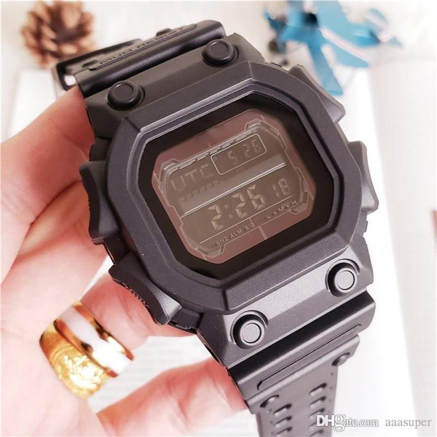 2022 New Sport watch GX56 auto light Led WATCH Waterproof Chronograph Solar energywatch Rubber strap283x