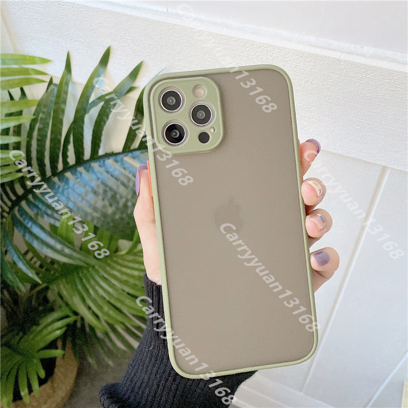 L Luxury Designer Fashion Telefonfodral för iPhone 15 Pro Max 15 14 Plus 12 11 13 14 Pro Max X XS XSMAX XR Clear Hard Case Socktillverkande Transparent Shell Skin Känsla utan halkskydd