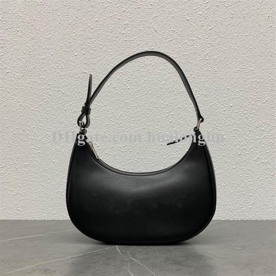 Handbag de alta qualidade Mulher bolsa de noite carteira embreagem lua de couro genuíno bolsa de ombro bolsas de bolsas de bolsas de bolsas 256a