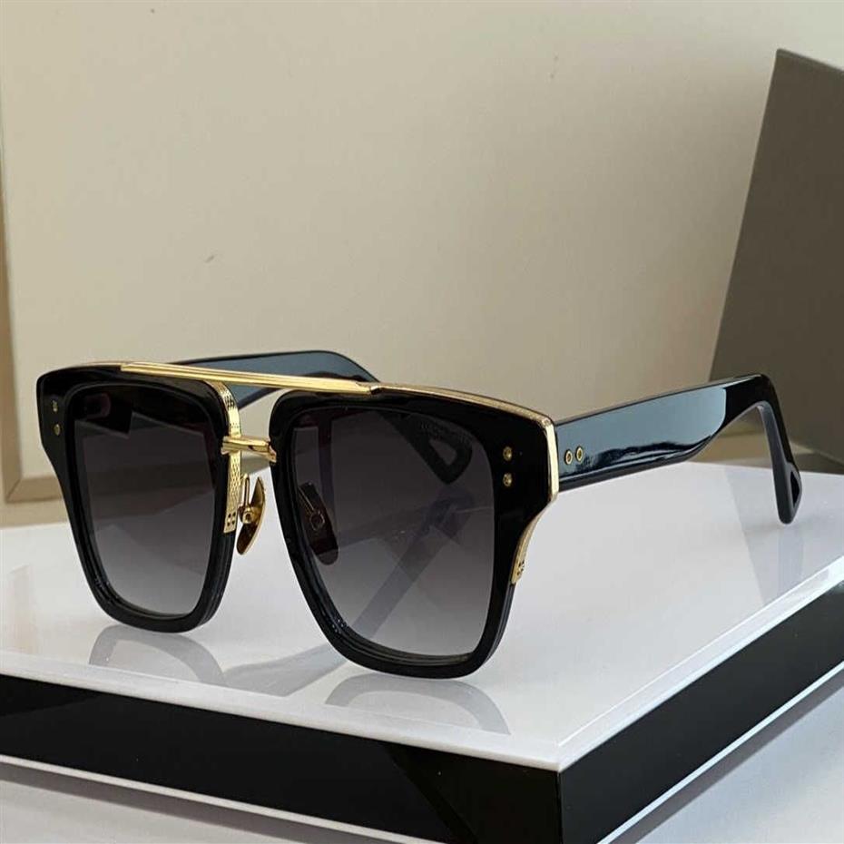 نظارة شمسية A Dita Mach Three Size 5517 أعلى جودة نظارة شمسية للرجال على طراز Titanium تصميم الأزياء النظارات الشمسية للسيدات Wit214a