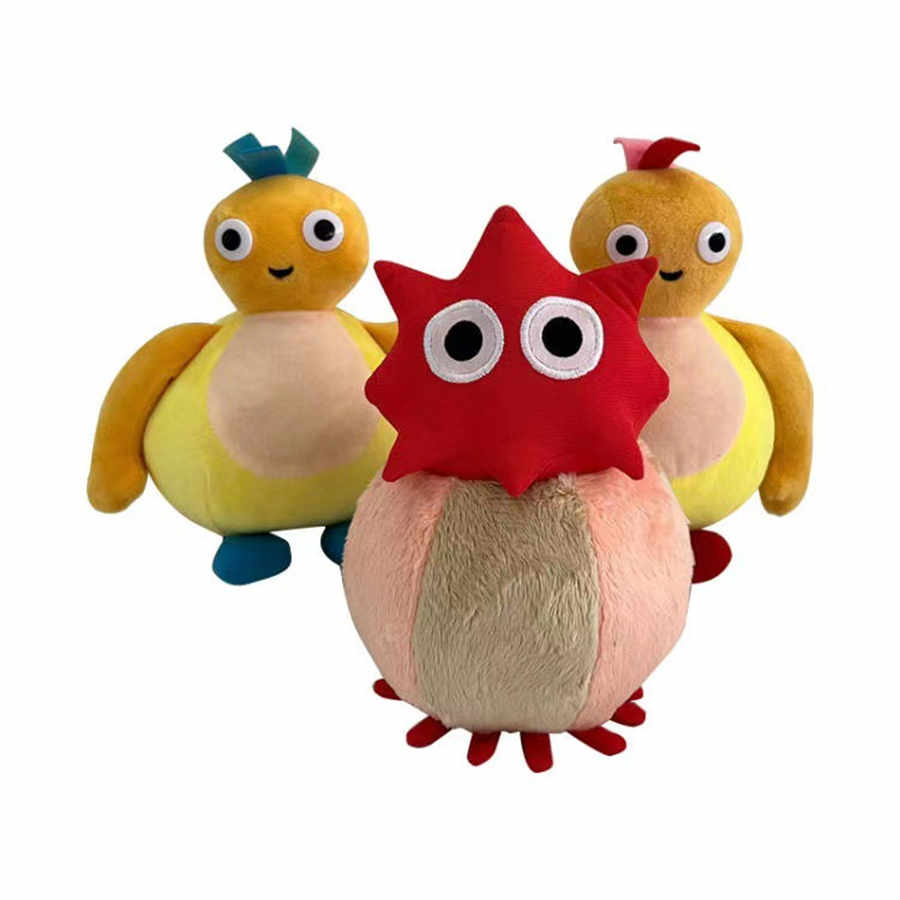 Animazione bambini Twirlwoos Divertente Robin Peluche Regalo bambini Bambola di cartone animato