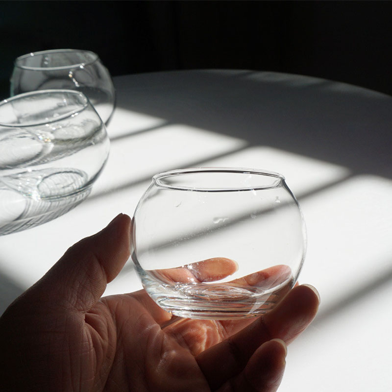 Transparente Votivkerzenhalter für Tischaufsätze, runde Teelichthalter aus Glas in großen Mengen für Hochzeitsdekorationen und Heimdekorationen