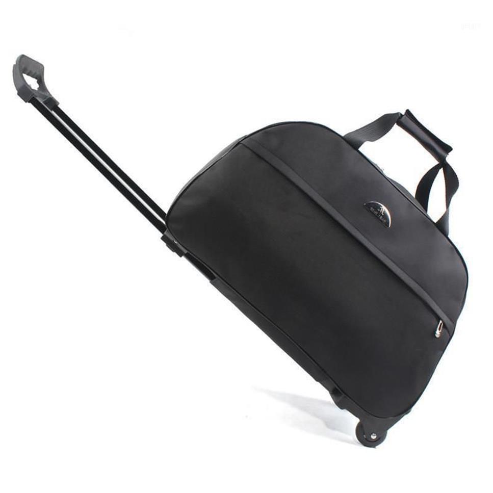 Duffel Bags Luggage Bag Travel Duffle Trolley Rolling Suitcase Women Men With Wheel Carry-On1218S