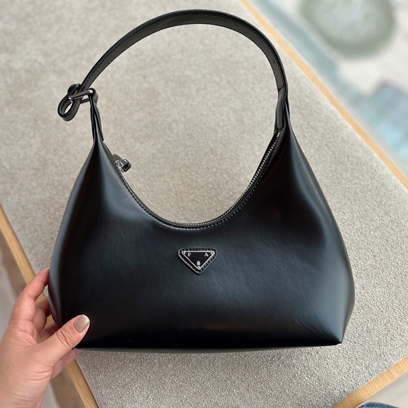 Classic cleo messager tote shoulder bag designer bag Luxury Genuine leather Fashion Underarm purse Handbag new Hobo Cross Body shopping clutch bag half moon bag