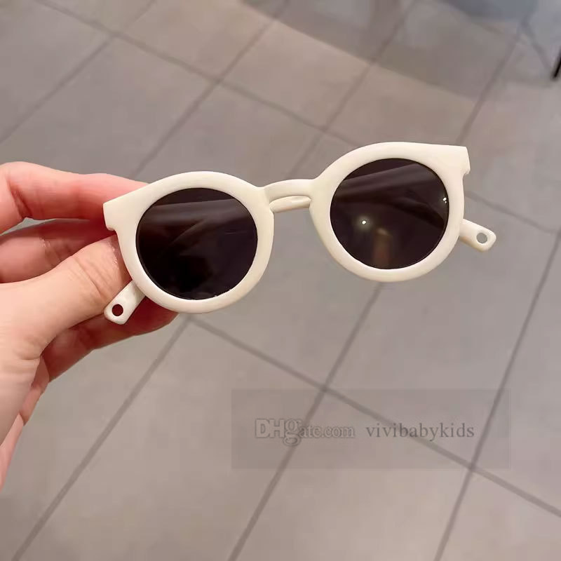 Baby-Sonnenbrille mit rundem Rahmen, Kleinkinder, Kinder, Sonnenschutzbrille, Kleinkinder, Jungen und Mädchen, UV 400, polarisierte Brillen, Sonnenschutz Z5973