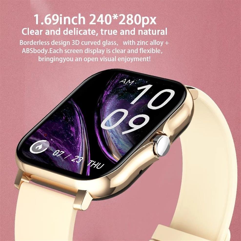 Lige 2021 Digital Watch Women Sport Men Watchs Electronic LED Ladies Orologio da polso Android IOS Fitness Orologio femminile 22021206N