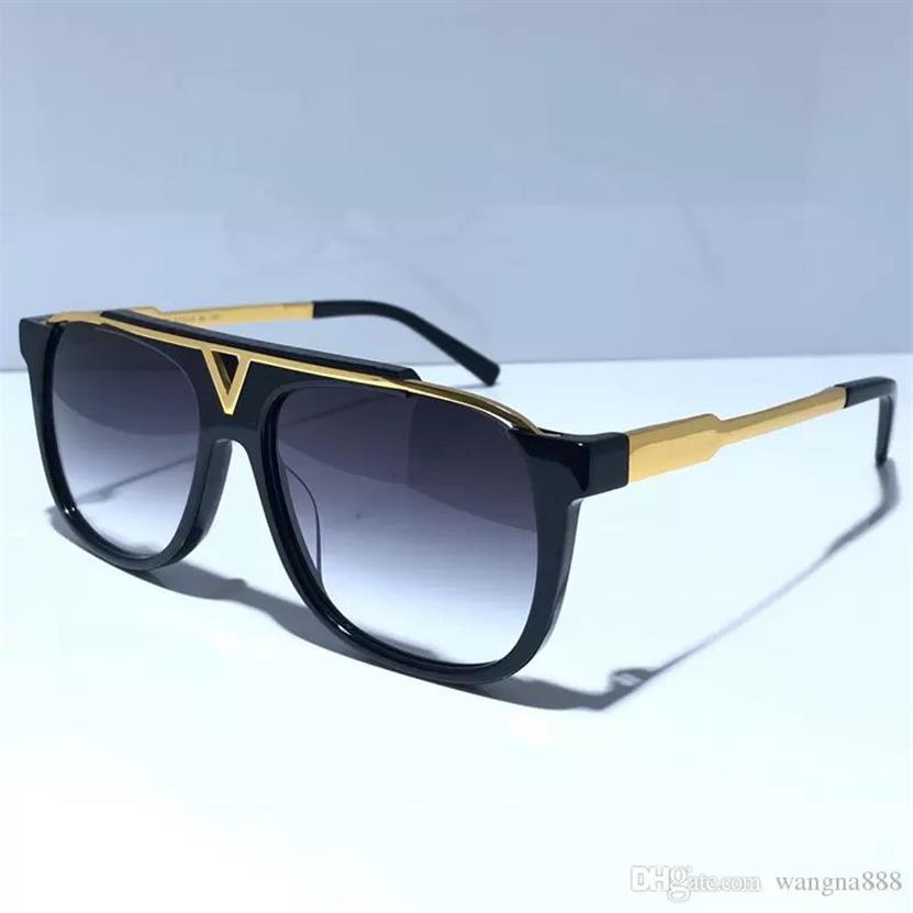 MASCOT 0937 klassieke populaire zonnebril Retro Vintage glanzend goud Zomer unisex stijl UV400 Brillen worden geleverd met doos 0936 zonnebril227S