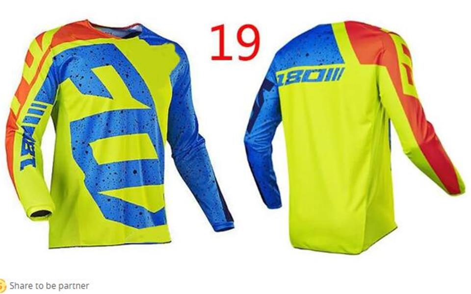 Maglie da corsa moto Maglie da discesa della squadra maschile e femminile, stesso stile personalizzato