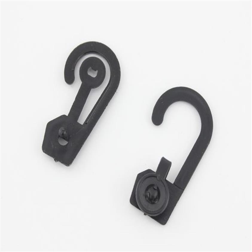 Plastic Display Snap Hooks Shirt Dress Underwear Sock Gloves Clip Hanger Bag Package Fabric Swatch Header Hook Clothes Hangers231m