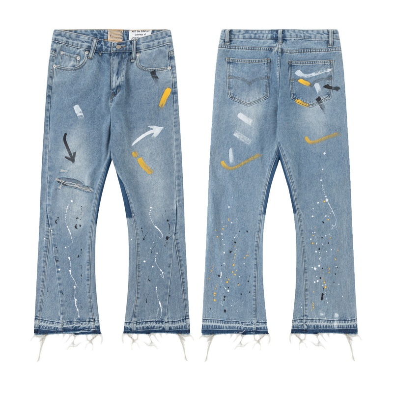 Luxus-Jeans für Damen, Marke, modisch, für Damen, blau, hohe Taille, Streetwear, weites Bein, Jean, weibliche Hose, gerade Denim-Hosen, Designer-Jogginghose