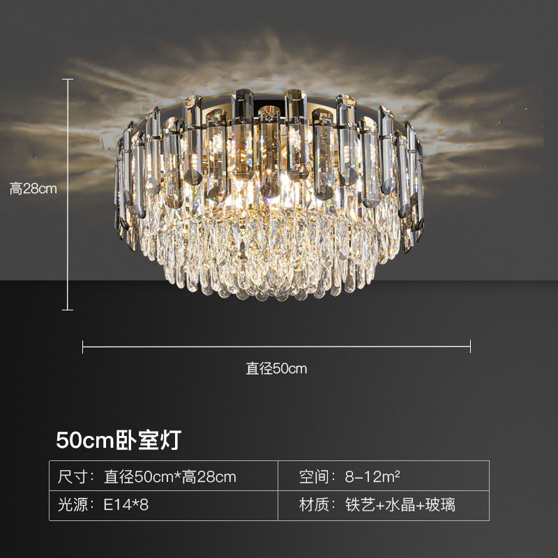 Modern Crystal Ceiling Light for Dining Room Led Chandeliers Lighting Pendant Lamp Living Room Decoration