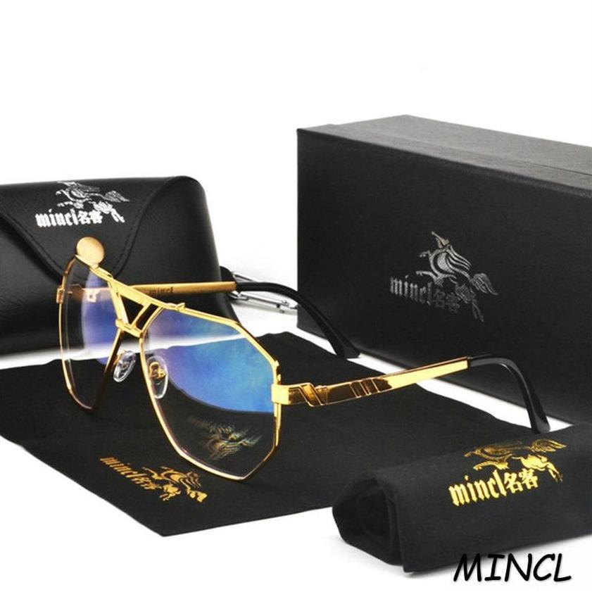 Óculos de sol 2022 Quadro quadrado Mulheres vintage de grandes dimensões de tamanho de sol para homens tons femininos Black UV400 Eyewear FML282Y