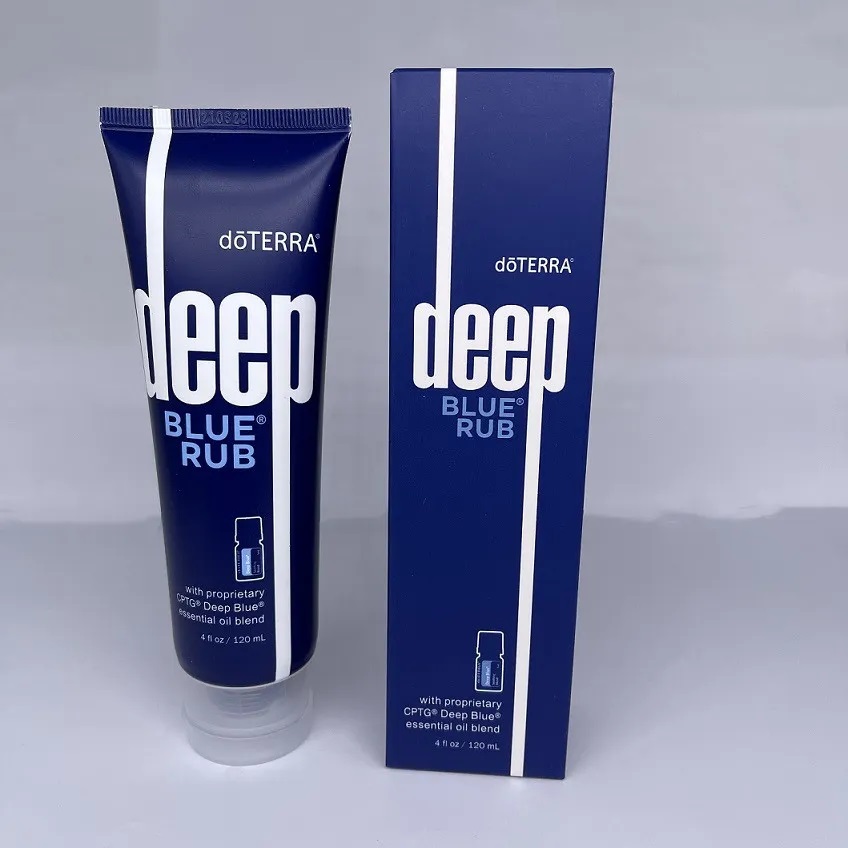 Makeup Face BB & CC Creams Deep BLUE RUB topical cream with essential oils 120ml