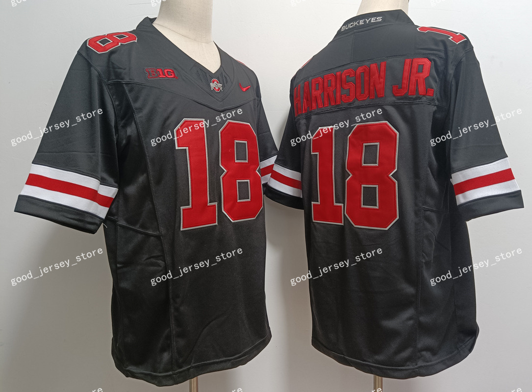 2024 Cotton Bowl NCAA OSU Ohio State Buckeyes College Football Jersey NCAA Marvin Harrison Jr. Emeka Egbuka Kyle McCord