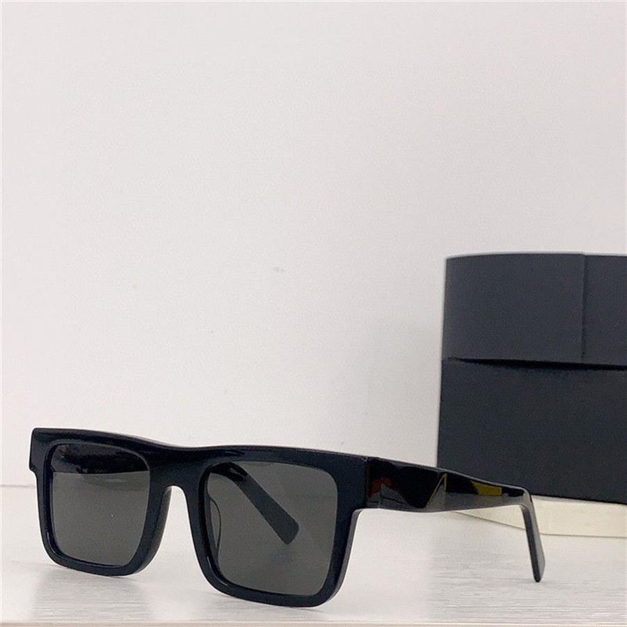 Nowe okulary przeciwsłoneczne o projekcie mody 19ws proste kwadratowe ramy młody sport popularny obfity okulary ochronne UV400 na świeżym powietrzu z C266A