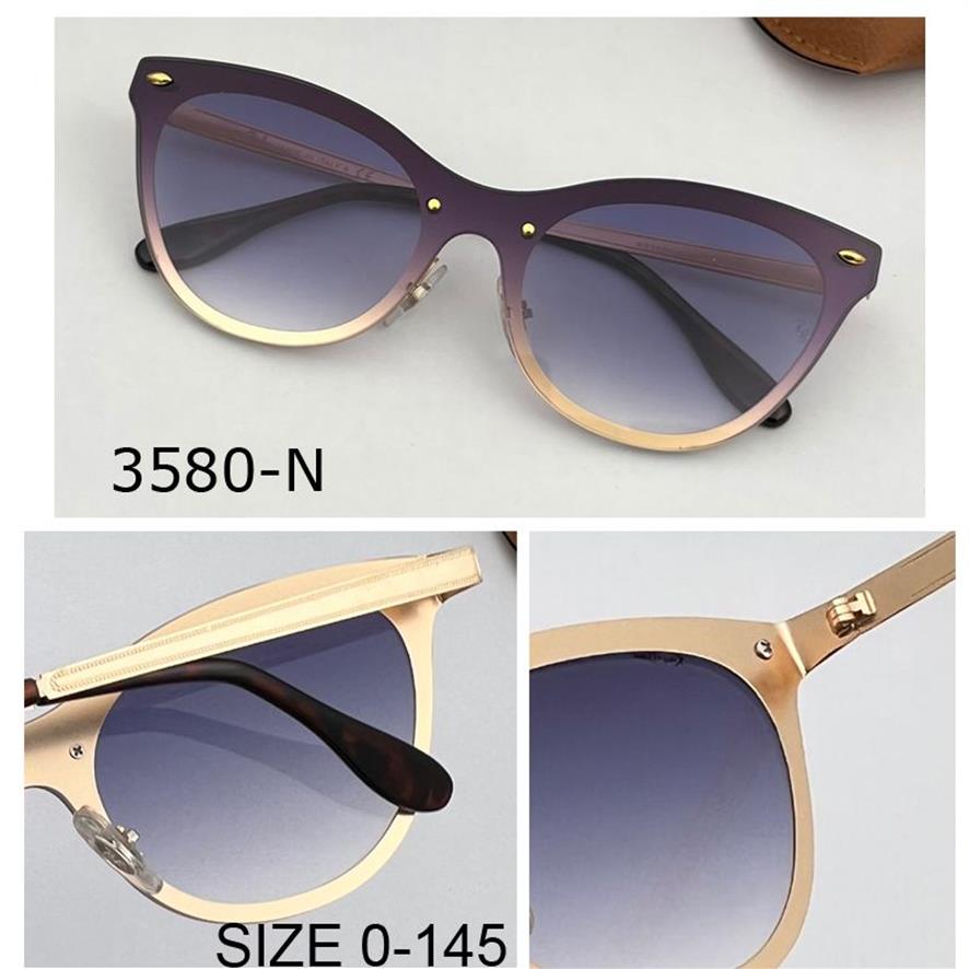 Najwyższej jakości zupełnie nowa blaze okulary przeciwsłoneczne mężczyźni designerskie szklanki lustra Ochrona UV Styl motyla Oculos de sol okular Acceso255y