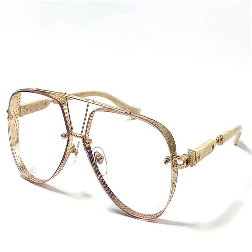 new men optical glasses new york design sunglasses pilot metal frame POSTYANK goggles style HD clear lens220d