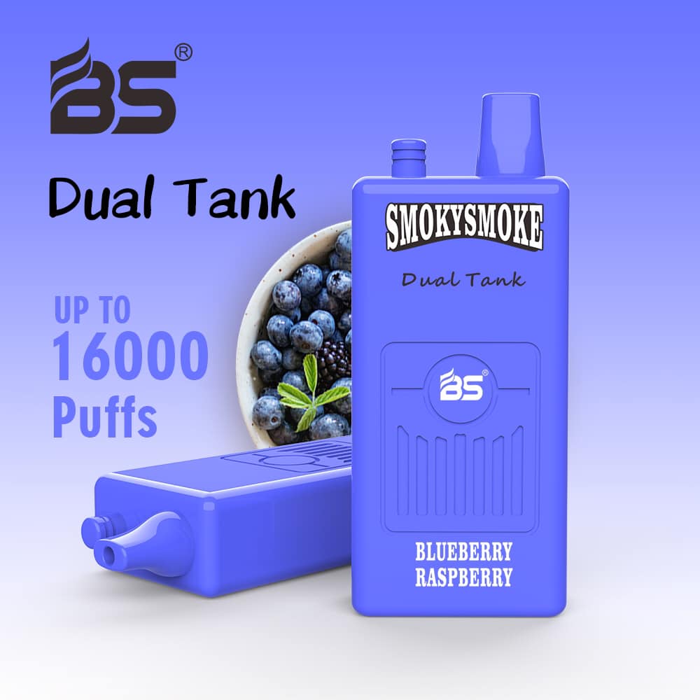 Pocket Size Design Disponible ECIG 18ML X 2 E-Liquid Breze Stiik BS Smokysmoke 16000 Puff Vape