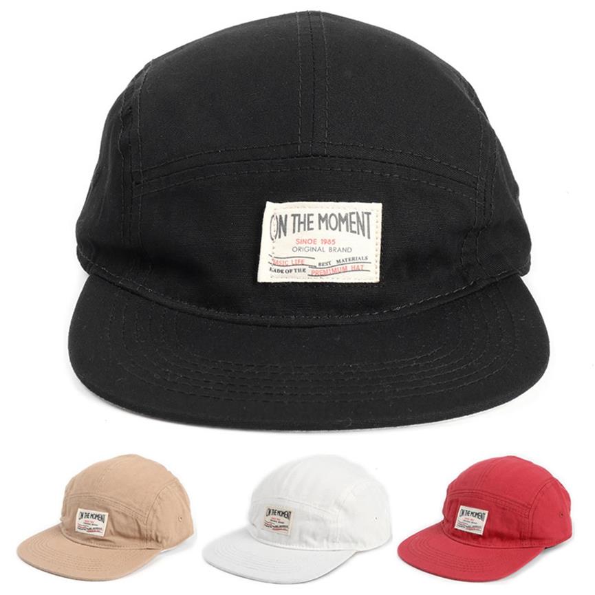 Just nu Cotton 5 Panel Baseball Cap Bone Gorras Hombre Originales Hip Hop Hatts For Men Women Justerbara278s