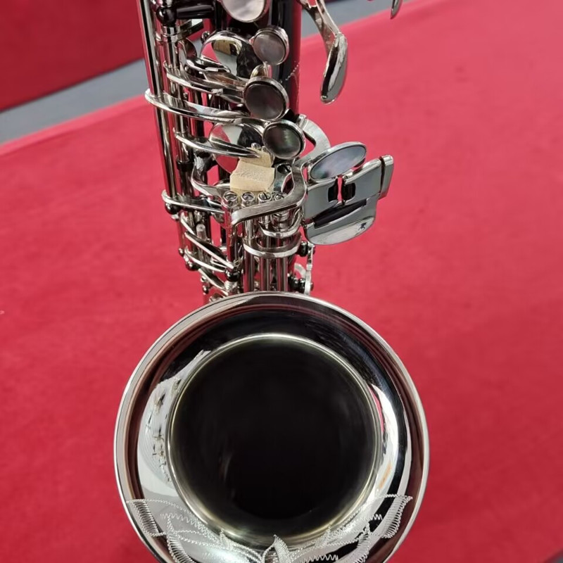 Kopiuj Niemcy JK SX90R Keilwerth Woodwind Alto Saksofon Brass Nowy czarny NICKEI Profesjonalny instrument muzyczny z ustnikiem saksofonowym