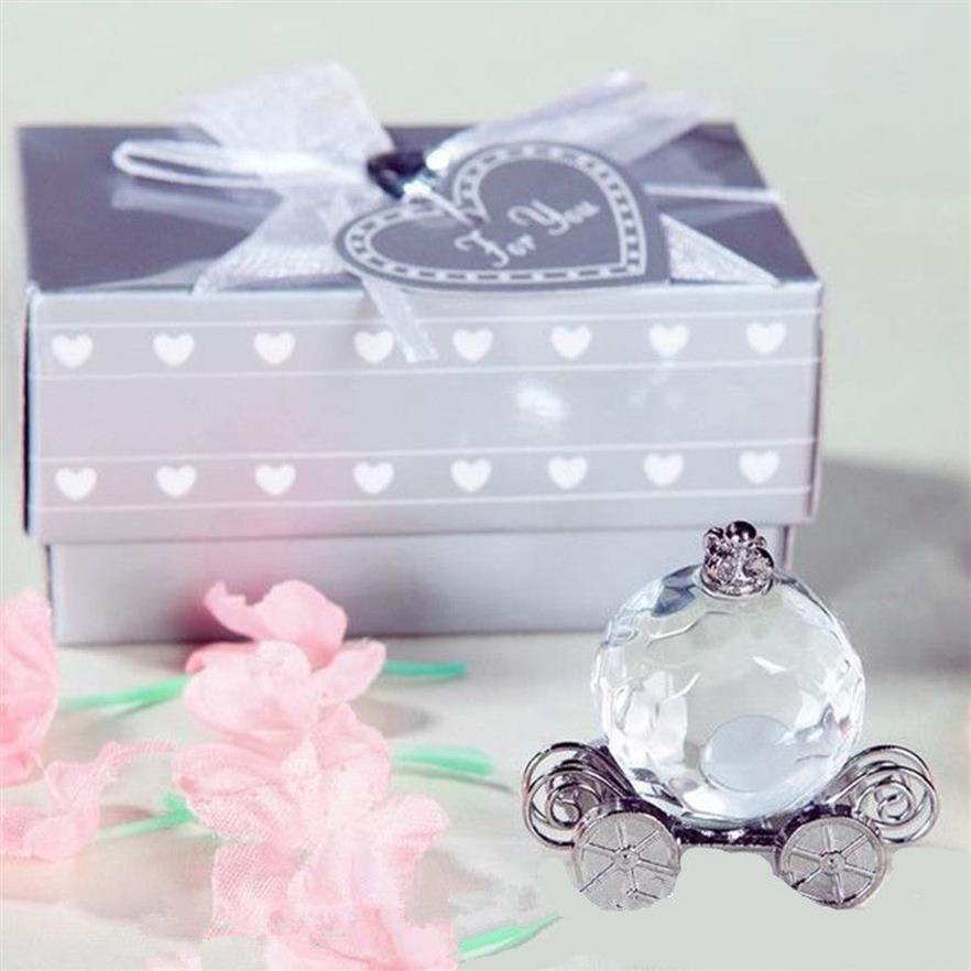 Högkvalitativ valkollektion Askepott Crystal Pumpkin Carriage Wedding Favors 10st 1027301Q