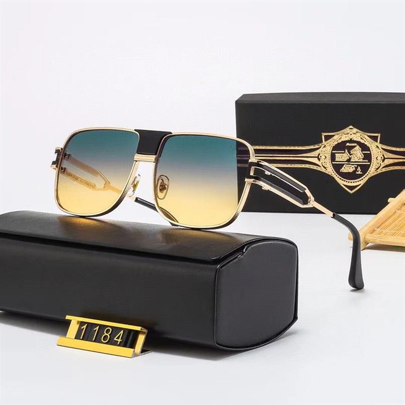 Lunettes de soleil rectangulaires à la mode pour femmes et hommes, Design de marque DI, couleurs acidulées, surdimensionnées, à dessus plat, à Double pont, 3328