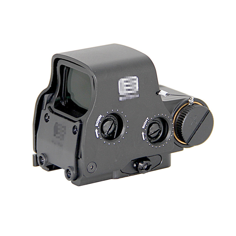 Tactique 558 Red Dot Scope Holographic Reflex Sight Lentille de revêtement rouge T-Dot Lunette de visée Optique compacte avec montage détachable rapide Chasse Airsoft