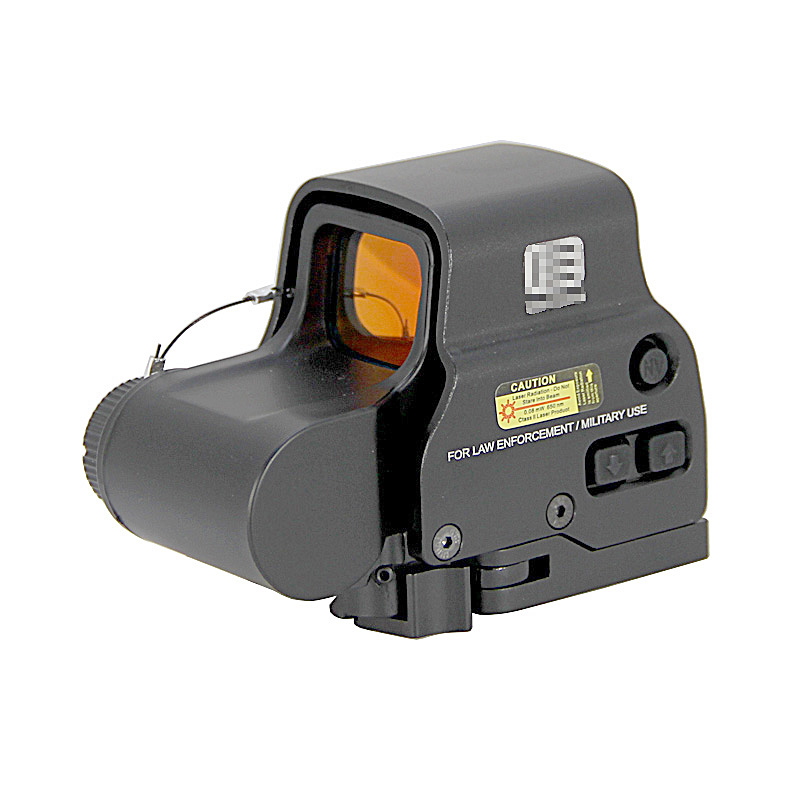 Tactique 558 Red Dot Scope Holographic Reflex Sight Lentille de revêtement rouge T-Dot Lunette de visée Optique compacte avec montage détachable rapide Chasse Airsoft