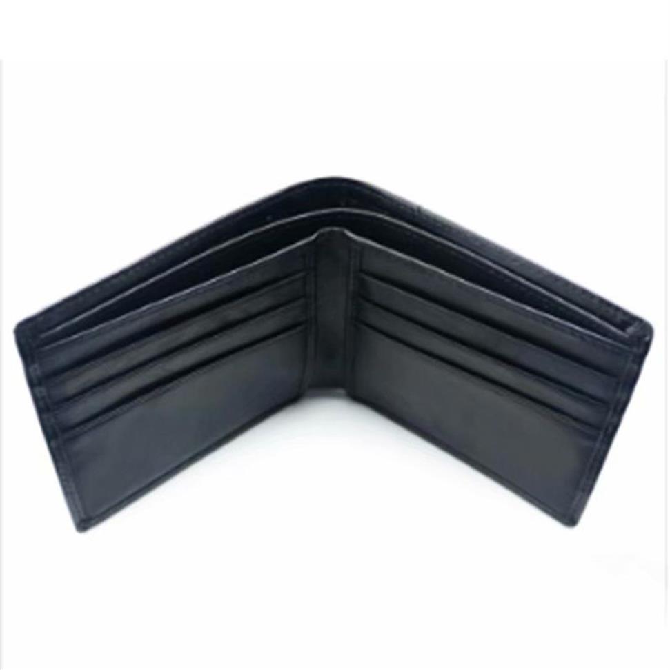 Mens leather Designer Wallet Small Clutches Men's Purse Coin Pouch Short Men Wallet with box dust bag2599