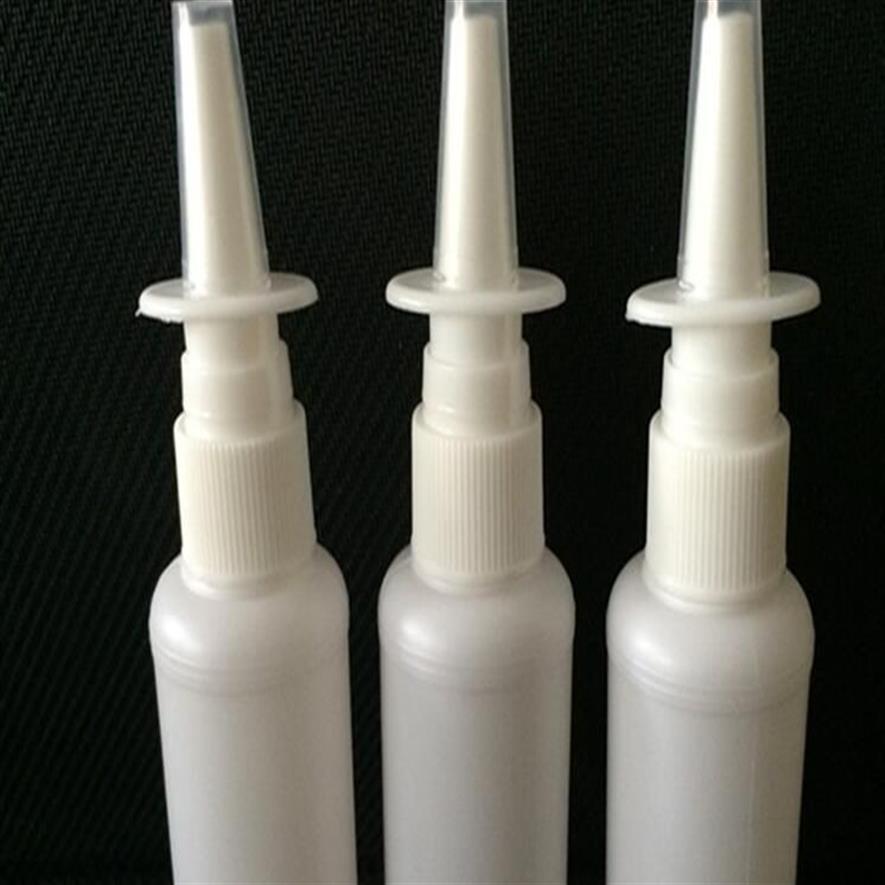 Opslagflessen Potten Plastic Neusfles Met Pompspuit PE 10 ml 20 ml 30 ml 50 ml Hervulbare fles1303b