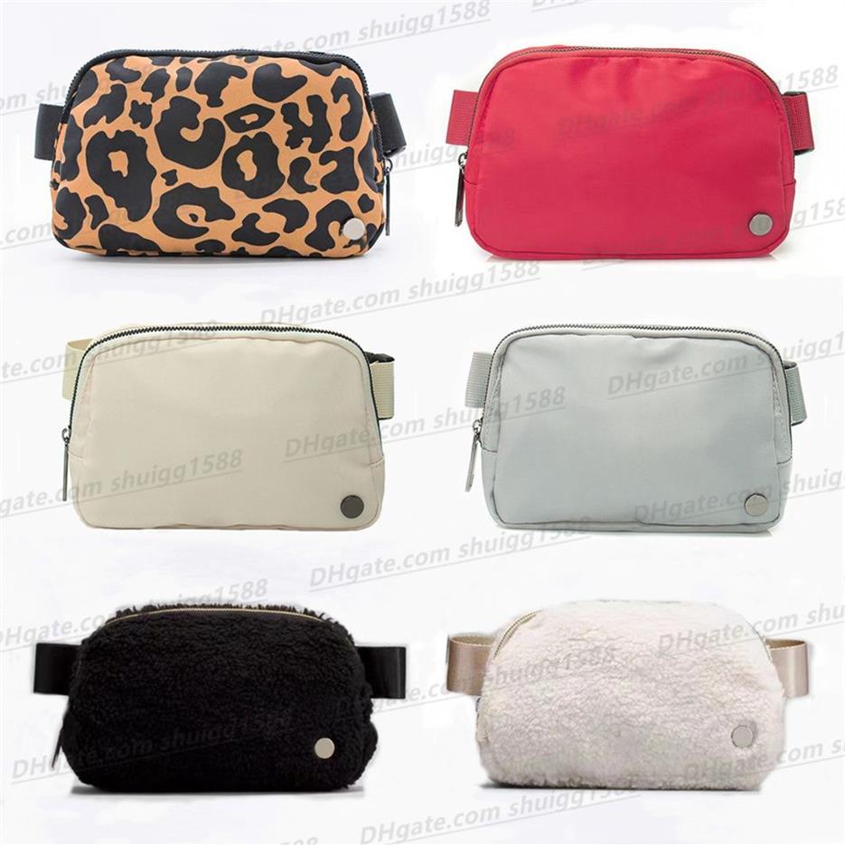 Top classicbelt tas heuptasje ontwerper klassieke bum borst yoga tassen heuptas nylon wollen doek met zacht dutje dames heren schouder cros242e