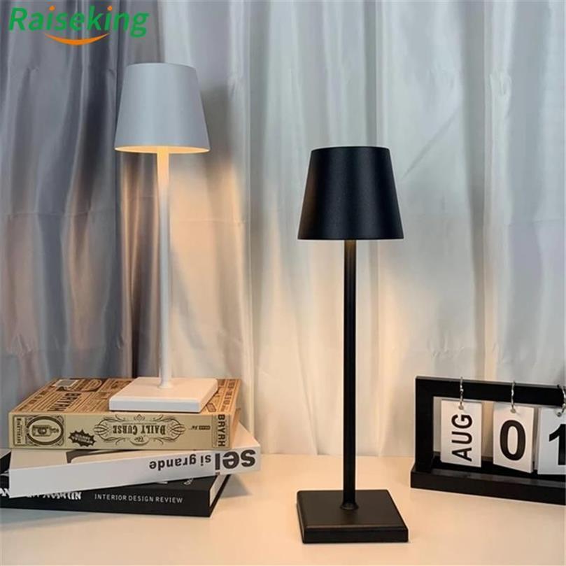 Table Lamps Touch Dimmable Aluminium Zafferano Poldina Pro Nordic El Dining Restaurant Cordless Lamp With 5200mAh BatteryTable235l