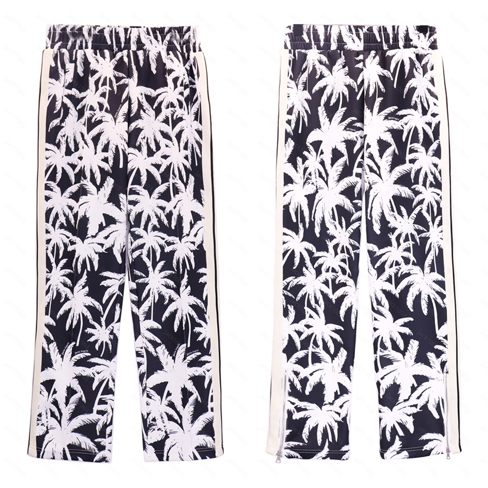 Palms Palm Tree Angel PA Mens Pants Designer Sweatpants Print Sport Retro Loose Pant High Street Joggers Womens Couple Trouser Hip Hop Streetwear Angels AAA