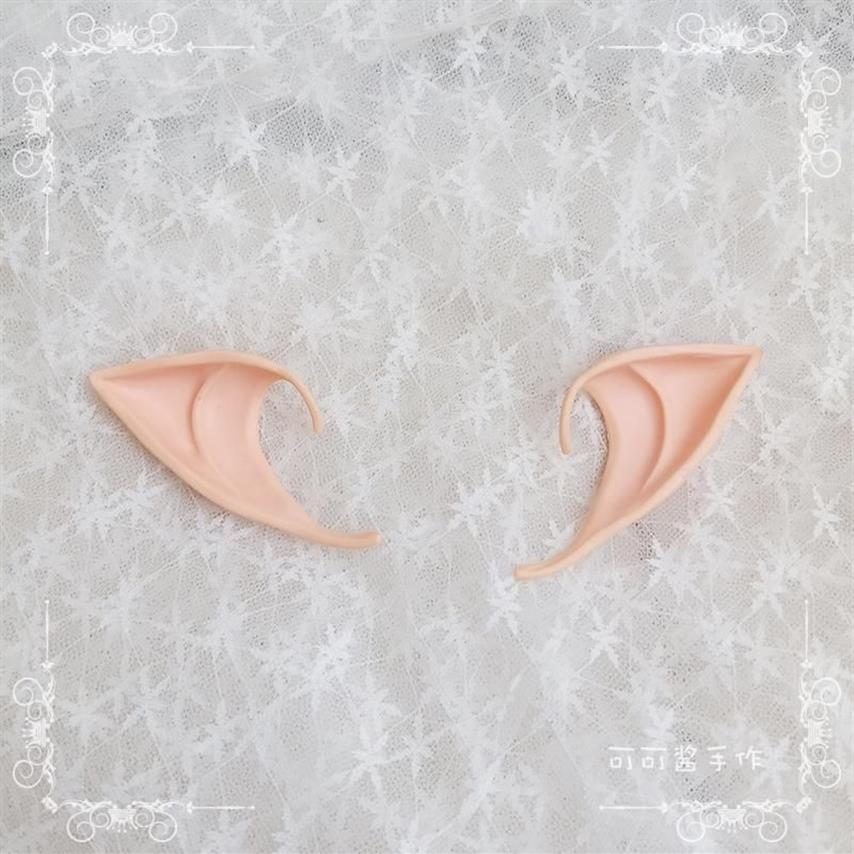 Party Masks Fairy Elf Emulation Ears Halloween Girly Cosplay Lolita Fake Pointed Lovely Prop Costume Accessories Decoration294s