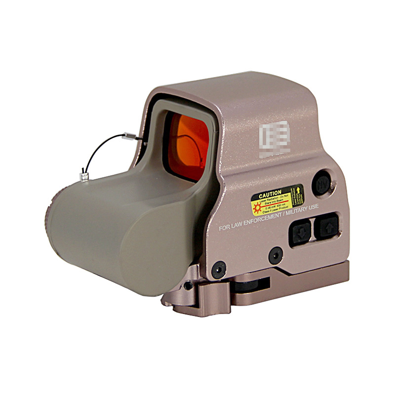 Tactique 558 Red Dot Scope Holographic Reflex Sight Lentille de revêtement rouge T-Dot Lunette de visée Optique compacte avec montage détachable rapide Chasse Airsoft