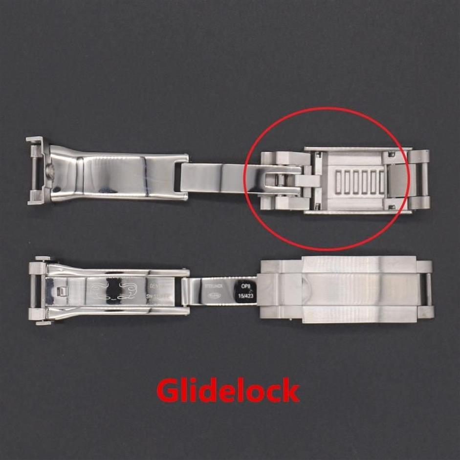 Watch Bands 20mm Role Special Rubber Strap Glidelock For Submarine GMT Bracelet Watchband Oyster Flex Explorer Fit 16 9mm Buckle T224o