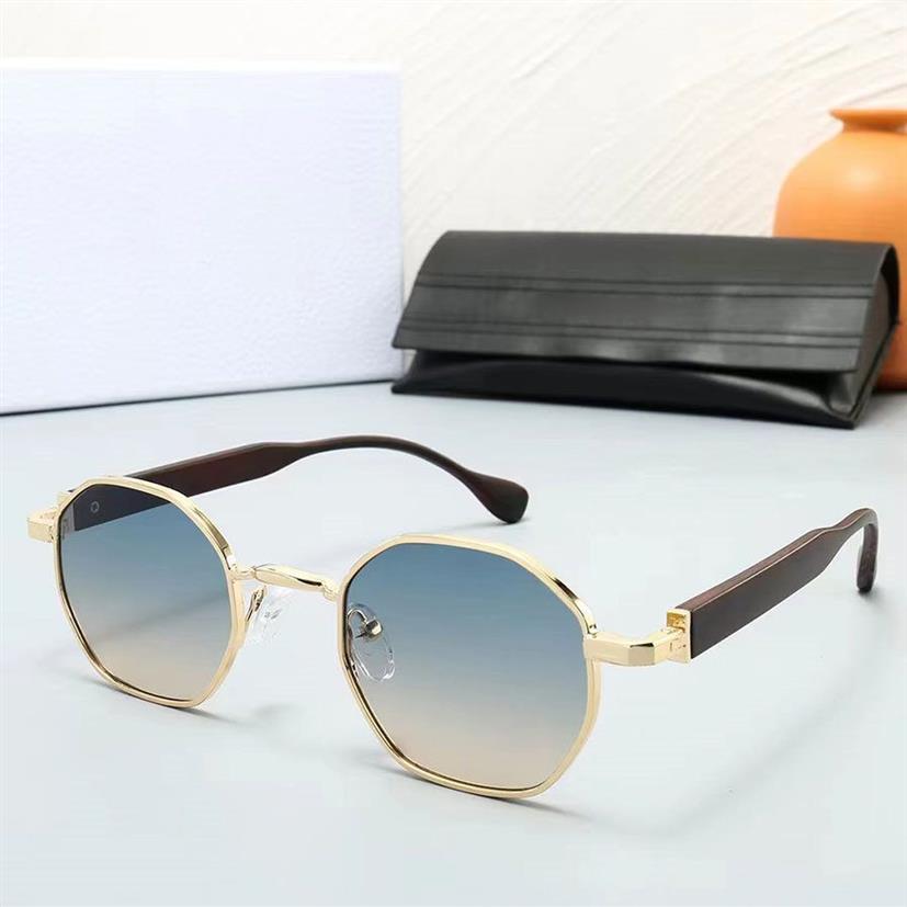 نظارات شمسية جديدة رجعية نظارة الصيف متعدد الألوان نظارات عادي كلاسيكي متاحة لرجل امرأة تصميم البالغين 5 ألوان أعلى QUALIT294H