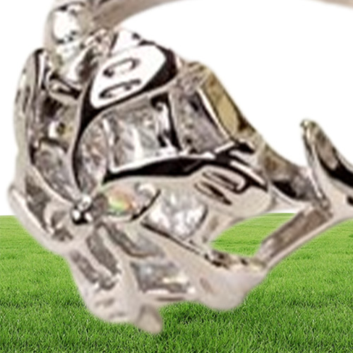 Ringos de cluster Original 925 Sterling Silver Lotr Of The Ring Galadriel Nenya 3ct Labory Diamond Stone noivado para mulheres PAR9569477