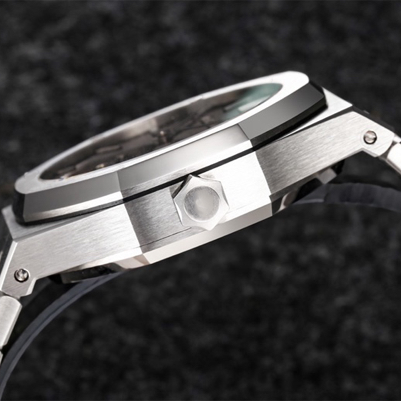 Mens Designer Watches 41mm Tourbillon Otomatik Mekanik 2924 Hareket Su Geçirmez Kollwatch Paslanmaz Çelik Montre De Luxe