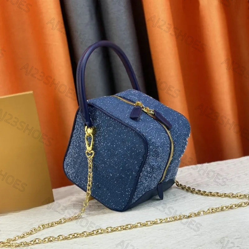 Borsa Dice da donna Borse quadrate M21778 M21779 M43589 M46450 M59611 maniglia Borsa trucco borsa a tracolla alla moda mini portafoglio